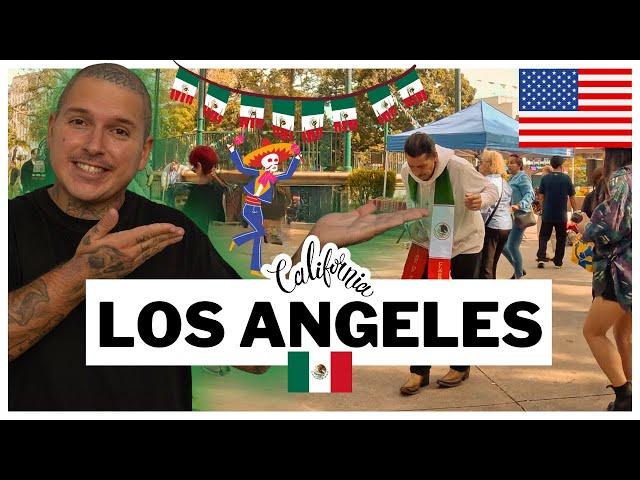 VISITEI O BAIRRO MAIS MEXICANO DE LOS ANGELES 
