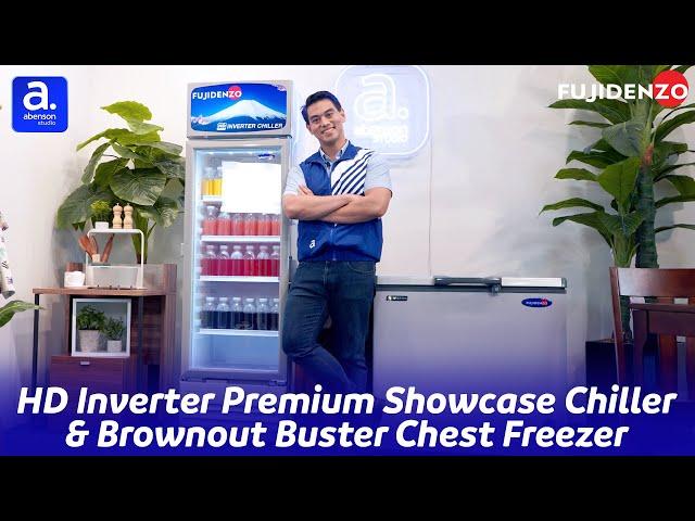 Fujidenzo HD Inverter Showcase Chiller & Brownout Buster Chest Freezer Hands-on | Abenson