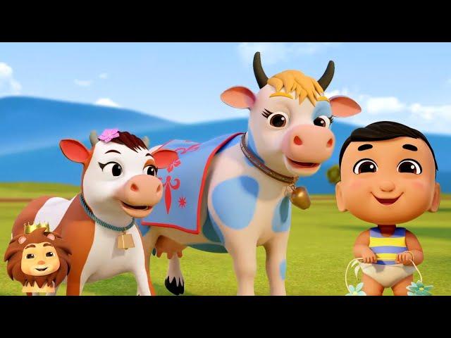 Gaiya Meri Cartoon Video, गैया मेरी गईया , Ek Mota Hathi + Hindi Rhymes And Baby Songs For Children