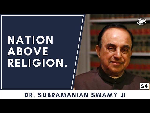 S1: Educated Muslim Men Are Afraid to Take on Mullahs, Elders - Dr. Subramanian Swamy ji