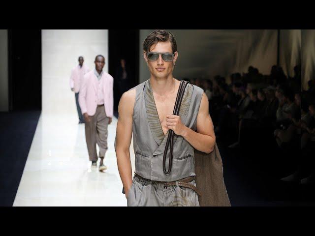 Giorgio Armani Menswear Spring/Summer 2025 Milan