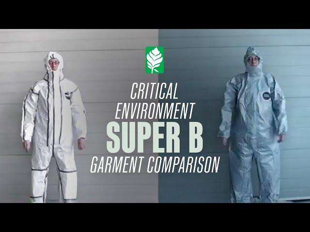 CE - Lakeland Super B Garment Comparison