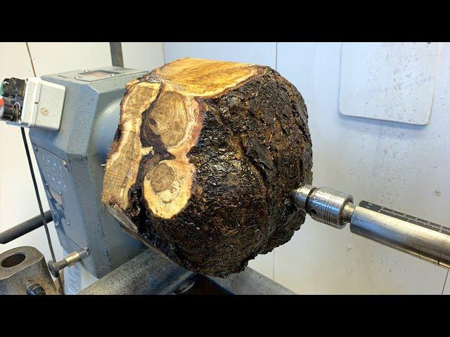 Woodturning - Golden Rain Burl (The Most Beautiful Wood I Have Ever Turned)