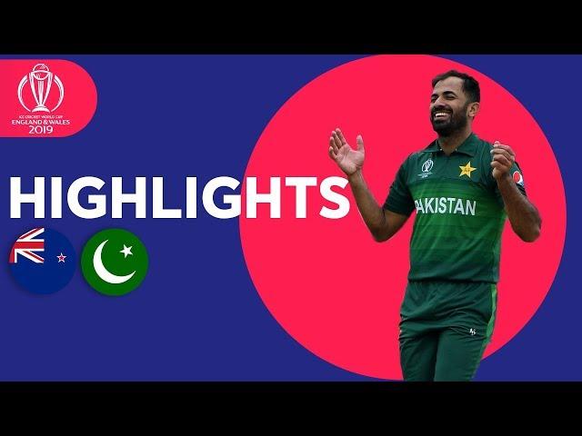 Babar Azam Hits 101* | New Zealand vs Pakistan - Match Highlights | ICC Cricket World Cup 2019