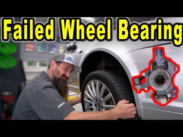 How To Replace a PRESS IN Wheel Bearing ~ On The Car