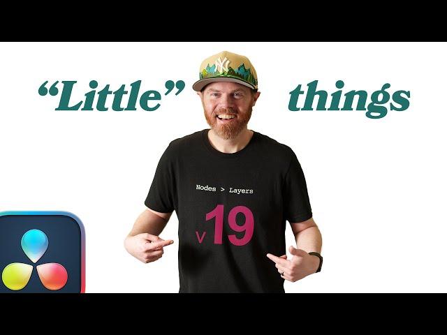 DaVinci Resolve 19 "Little" Things YOU Missed!