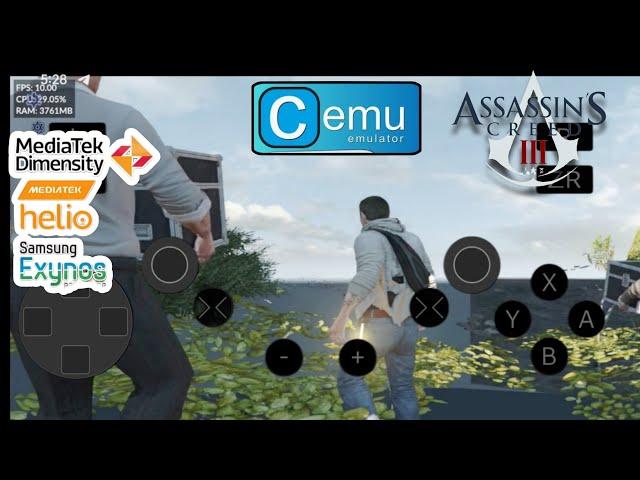 Cemu Emulator V3 | Assassin's creed 3 Test On Mediatek Dimensity 1200