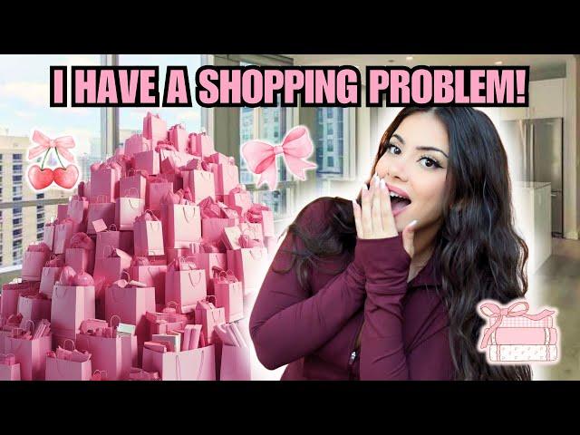 THE BIGGEST GIRLY PINK HAUL EVER!!  (Home decor, Hello Kitty + New princess aesthetic!)