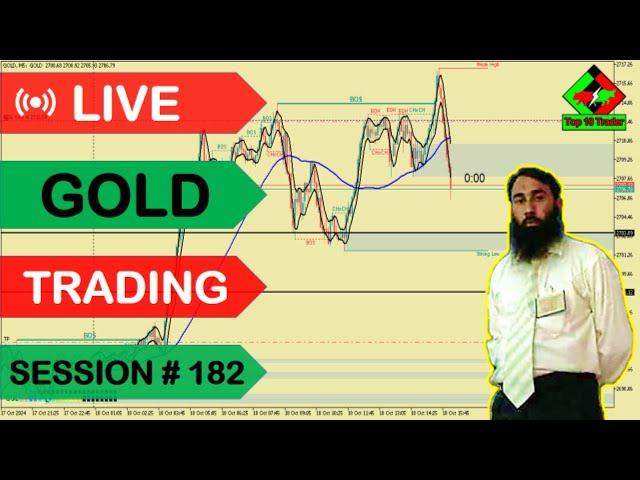 XAUUSD Live trading session 182/ XAUUSD Technical Analysis | #top10trader