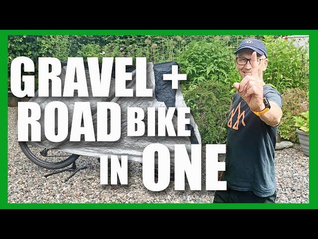 Gravel and road bike in one. One bike do it all.  A personal search.