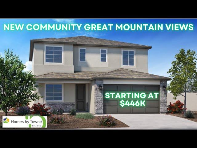 New Community with Great Mountain Views [Laveen Arizona | Homes by Towne | Home Tours]