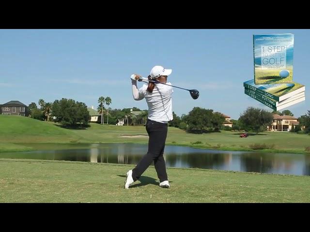 Golf Open | Amy Yang beautiful 1 Step golf swing