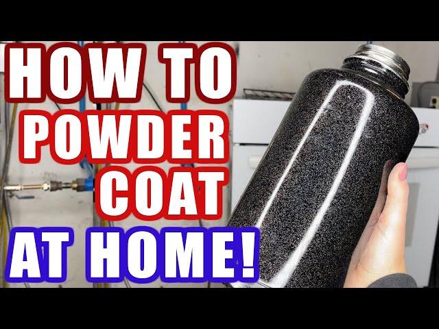 How To Powder Coat At Home LIKE A PRO!