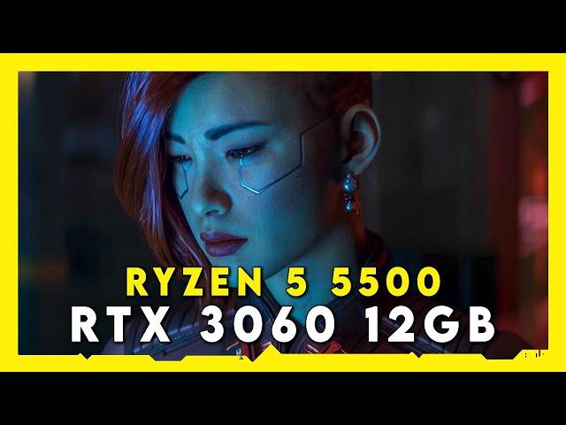 RTX 3060 + Ryzen 5 5500 - 13 Games Tested + Ray Tracing Benchmarks