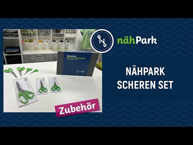 Exclusives nähPark Scheren-Set der Scherenmanufaktur Paul