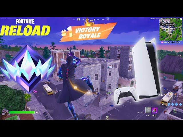 Fortnite Ranked Reload | High Elimination PS5 OG Gameplay (4K 120FPS)