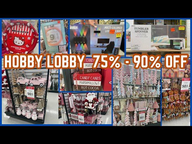 HOBBY LOBBY CLEARANCE & NEW CHRISTMAS ARRIVALS