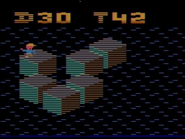 Atari 2600 Qb - 3D concept graphics demo #2