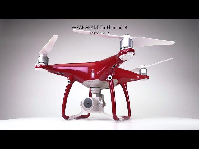 Wrapgrade Poly for Phantom 4 | JAPAN RED