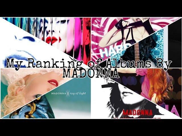 My Ranking By Albums Of Madonna (6/2022)