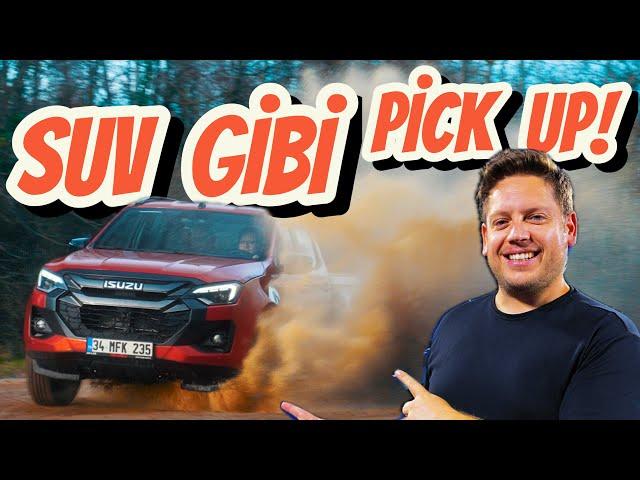 Tek Depoyla 1000 KM Giden Pick-Up! Elektriklisi Geliyor! | Isuzu D-MAX