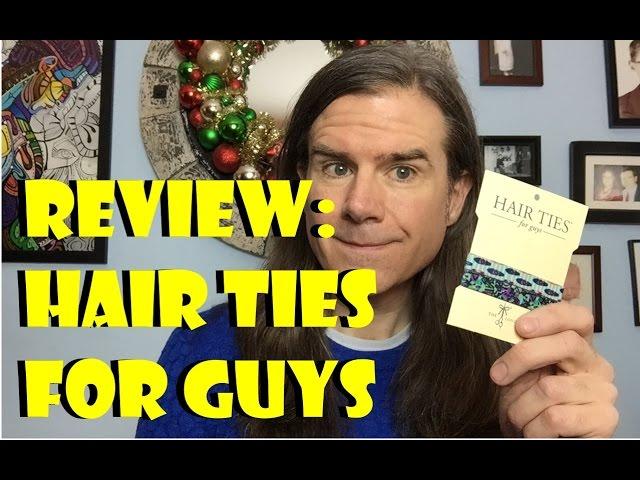 Men's Long Hair: Product Review, Hair Ties for Guys from The Longhairs