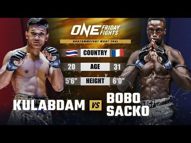 Explosive Muay Thai Battle  Kulabdam vs. Bobo Sacko | Full Fight