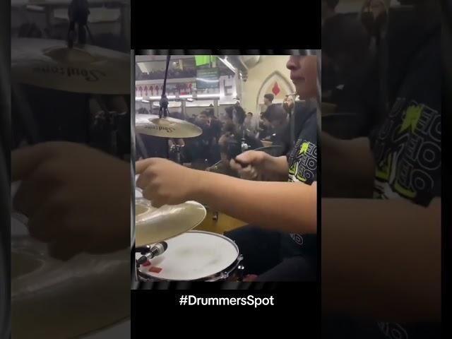 His chops are insane  #drum #solo #viral #drummersspot #gig