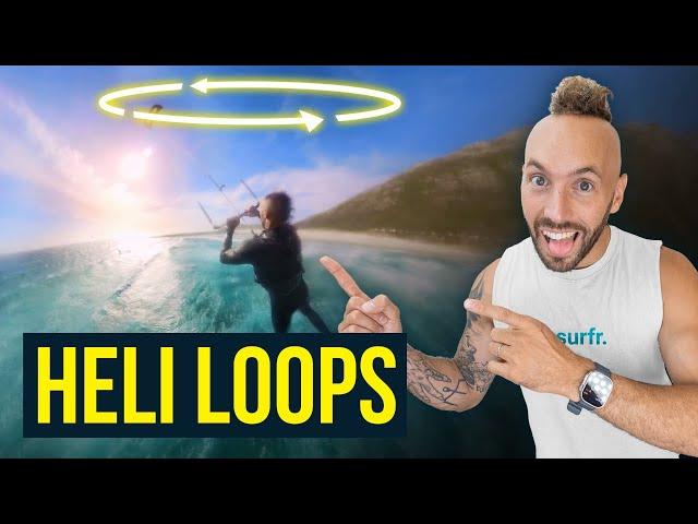 Multiple Heli Loops - Advanced Kitesurfing Tutorial