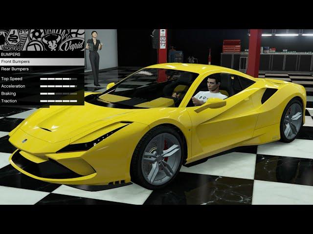 GTA 5 - DLC Vehicle Customization - Grotti Turismo Omaggio (Ferrari F8 Tributo)