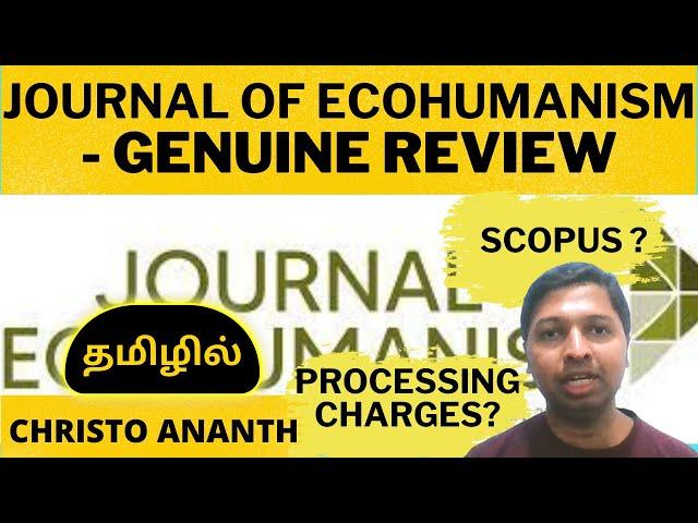 Christo Ananth - JoE - Journal of Ecohumanism - Transnational Press London, UK - Scopus - Tamil