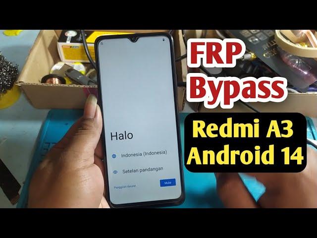 Redmi A3 Frp Bypass