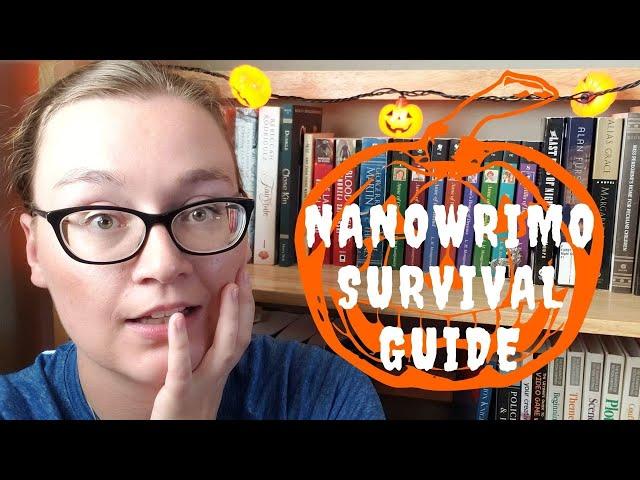 How to Survive NaNoWriMo - Preptober 2019