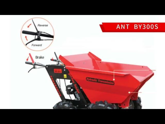 BY300  mini dumper （Warranty for three years）