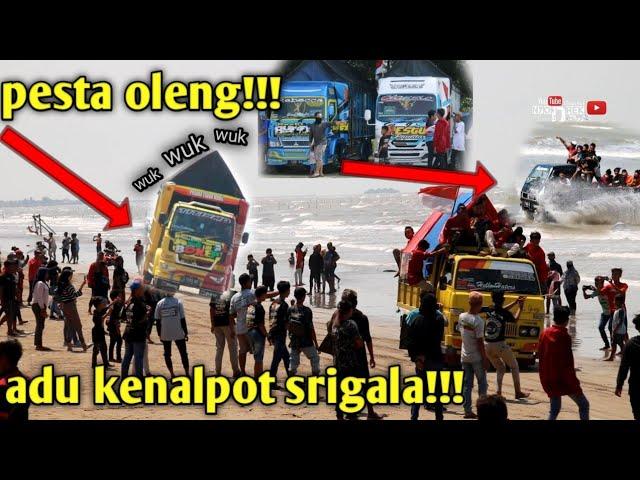 Pesta Oleng di pantai dan adu Kenalpot Srigala!!!setelah sekian lama tidak ada kopdar truk