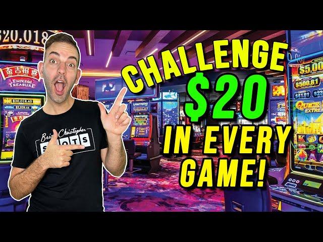 ⫸ ONLY $20 on 15 Different Slot Machines! ⫷