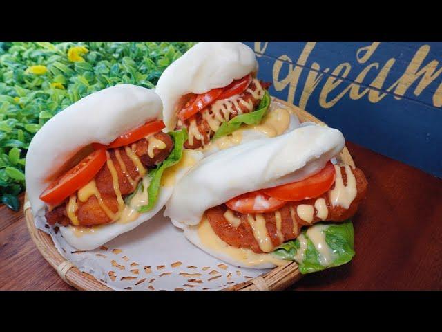 The best chicken bao buns recipe!Incredibly delicious| Tasty Food Recipe