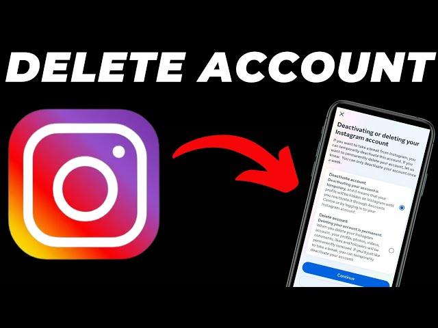 How to Delete Instagram Account Permanently 2024