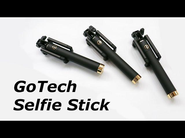 THE smallest selfie sticks? Review of two GoTech sticks.