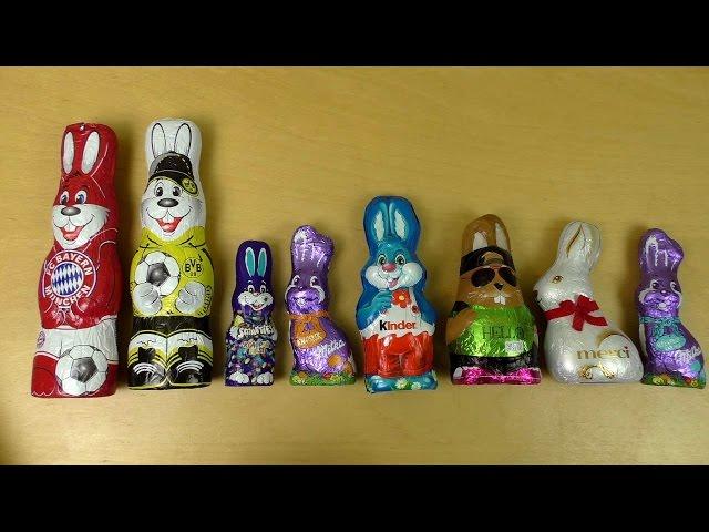 2015 Easter Chocolate Bunny Collection
