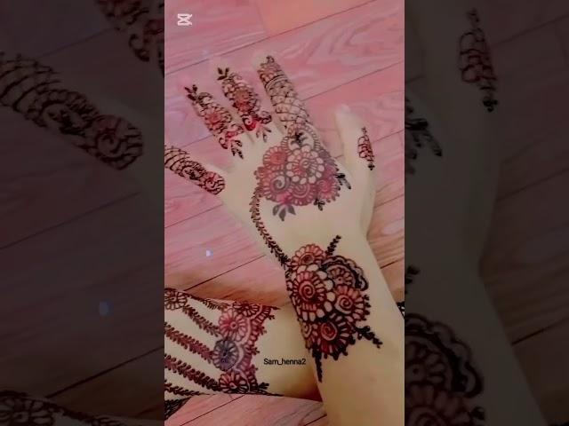 simple mehndi design for event    #mehndi#sam'henna#designs#firyou