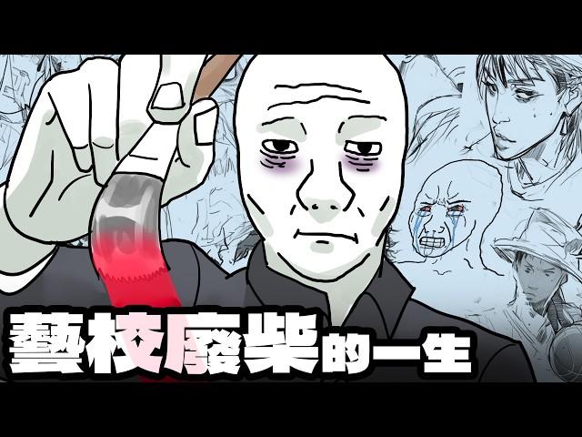 藝校廢柴的一生...｜Wojak