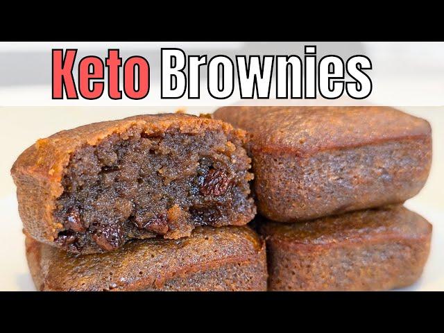 Ooey-Gooey Pork Rind Brownies - 5 Carbs for the Whole Recipe