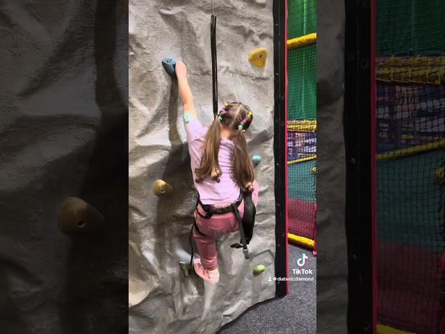 Softplay, Rock climbing & glucose levels!