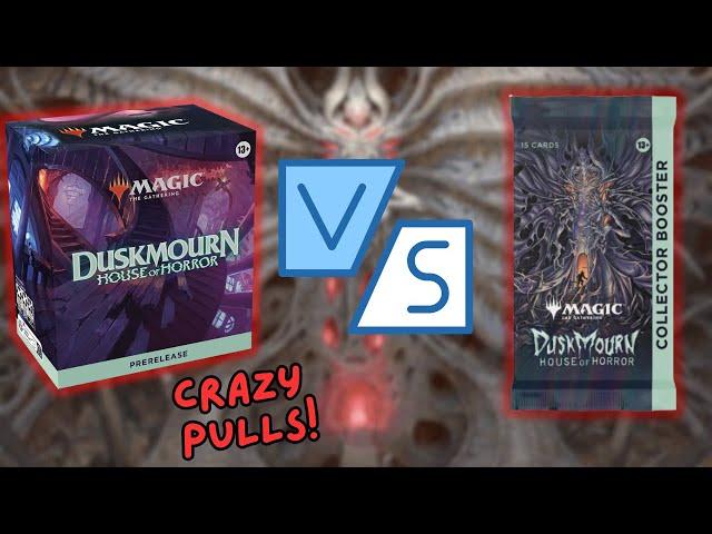 Duskmourn Prerelease & Collector Booster Opening! | Japanese Showcase Pull | Magic the Gathering