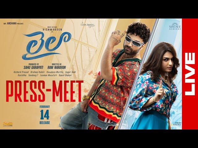 Laila Movie Press-Meet LIVE | Vishwaksen | Akanksha Sharma | Leon James | Feb 14th | YouWe Media