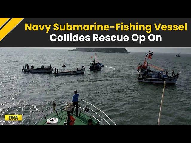 Fishing Vessel Collides With Indian Navy Submarine Off Goa Coast; 11 Rescued, 2 Crew Members Missing