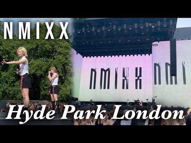 Nmixx live at BST Hyde park London