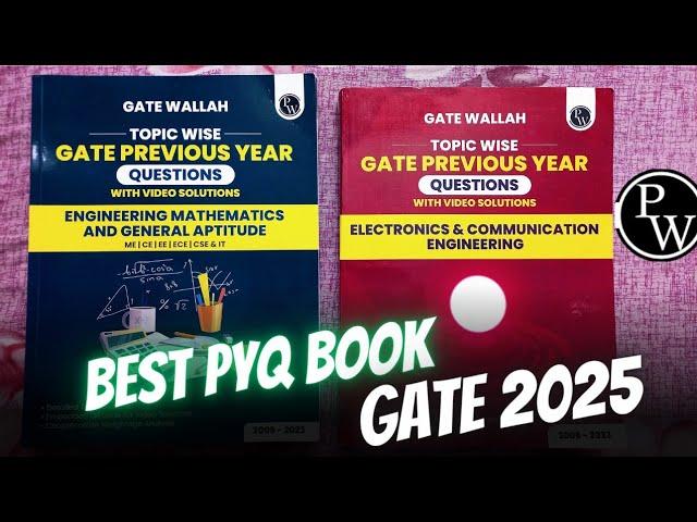 Best PYQ Book for GATE | Chapter wise Text & Video Solutions | QR issue solved Check Description