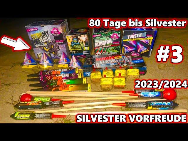 SILVESTER VORFREUDE 2023/2024 #3 noch 80 Tage bis Silvester | DISCOUNTER FEUERWERK EDITION